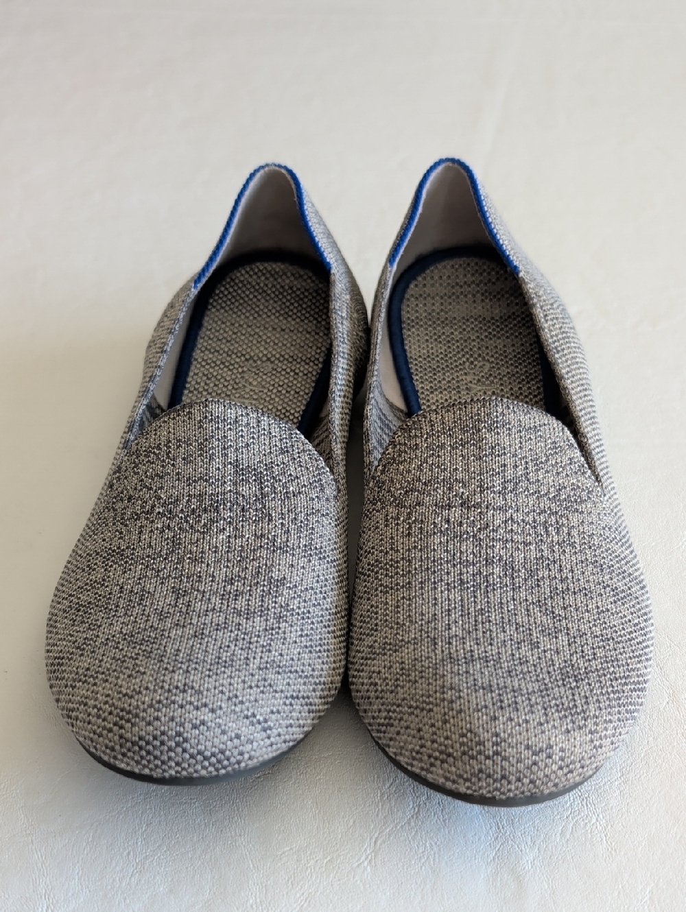 Rothy’s The Loafer in Gray & Blue Slip On Flats Women's Size 9 - Picture 2 of 9